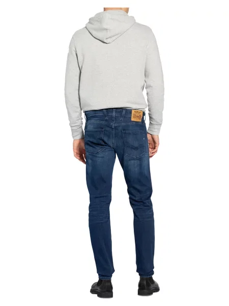 Replay Jeansy Slim Fit blau niebieskie