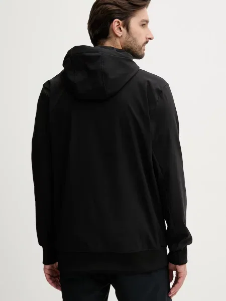 Geacă The North Face cu glugă negru