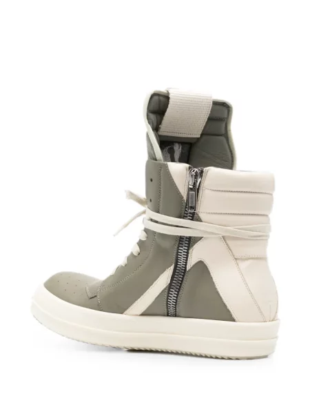 Sneakerși Rick Owens din piele gri