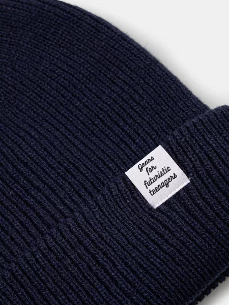 Шапка Human Made Classic Beanie синій