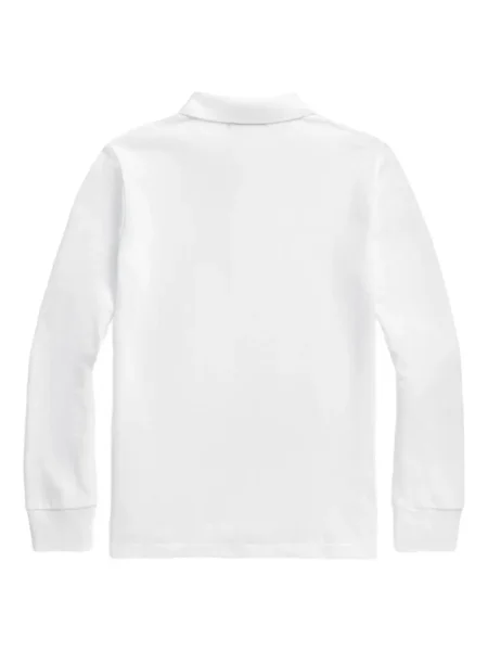 Koszulka polo dziecięca Polo Ralph Lauren biała
