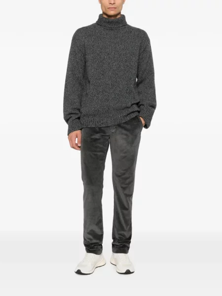 Pantaloni Jacob Cohën de catifea cord gri