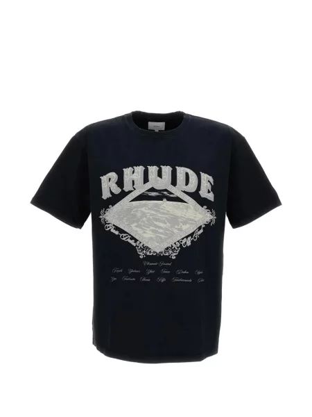 Tricou Rhude cu imagine negru
