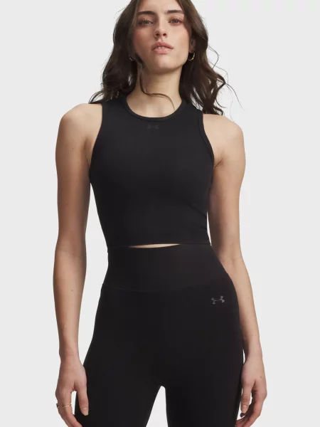 Бесшовный спортивный топ Under Armour черный