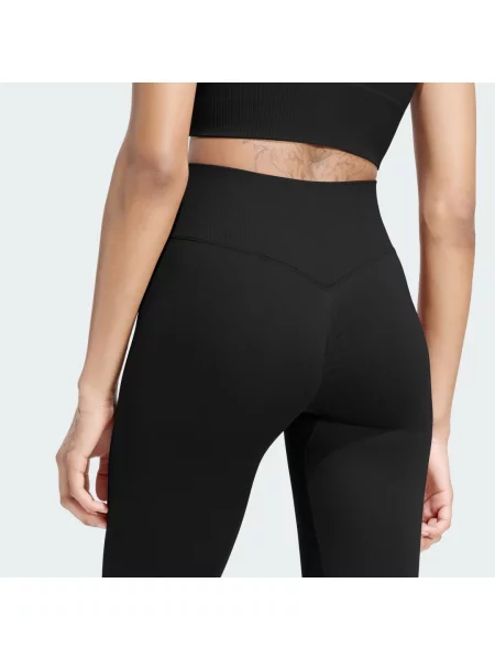 Legginsy Workout Essentials Knit Scrunch czarne