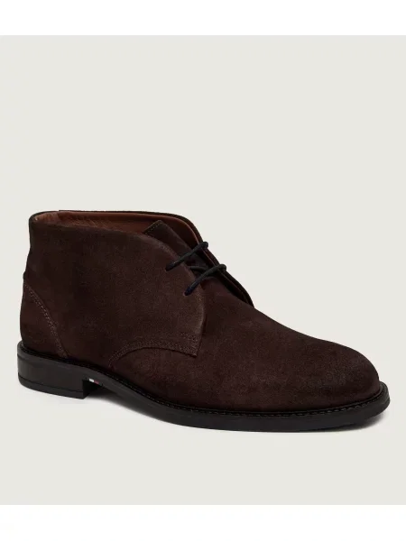 Tommy Hilfiger Bakancs Corporate Dressy Suede Lace Boot barna