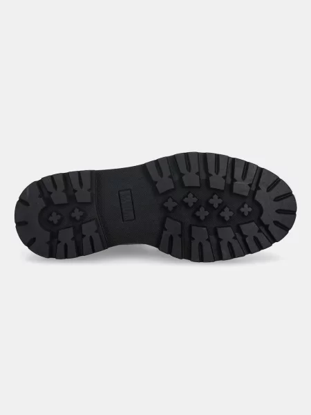 Кожаные ботинки Steve Madden черные
