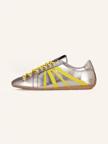 Claudie Pierlot Sneakersy silber żółte