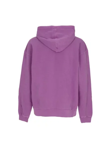 Bluza z kapturem Obey fioletowa