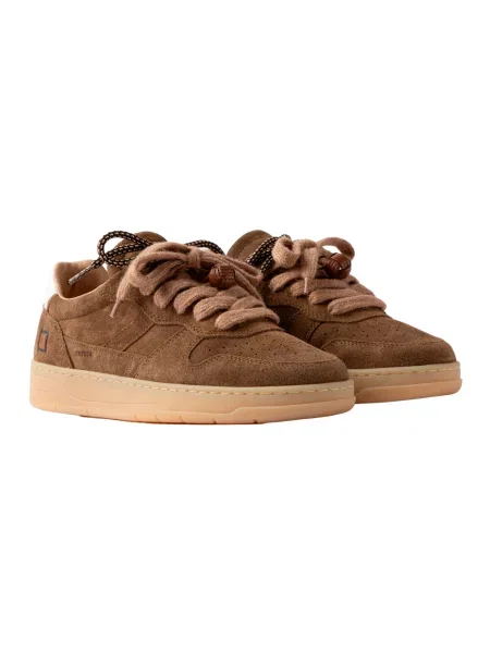 Sneakersy D.a.t.e. brązowe