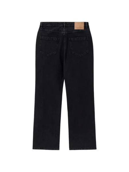 Blugi drepți Wooyoungmi cu autograf negru