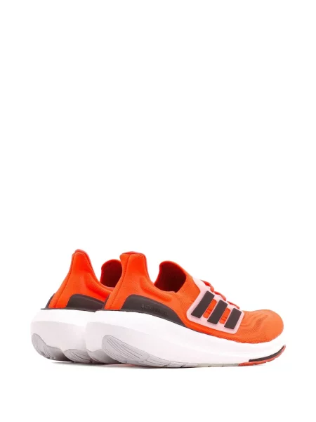 Pruhované trekkingové lněné tenisky Adidas UltraBoost šedé
