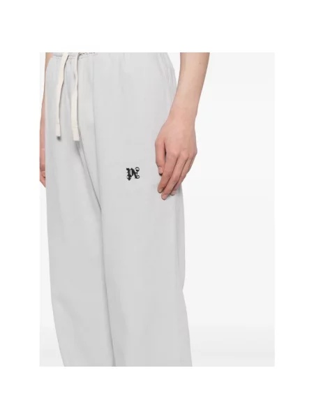 Spodnie Palm Angels szare