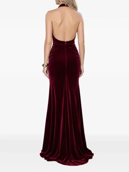 Rochie Roserry de catifea roșu