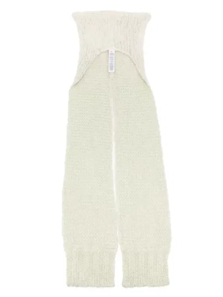 Fular Maison Margiela tricotate verde
