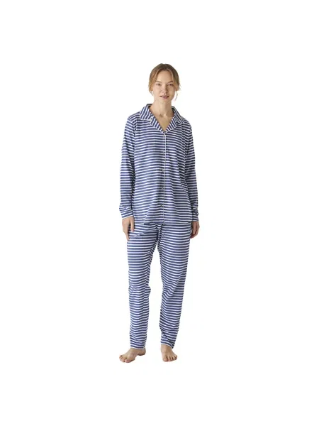 Pijamale J&j Brothers albastru