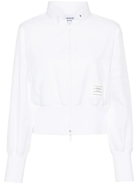 Geacă Thom Browne cu dungi alb