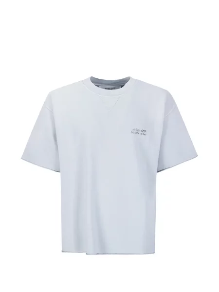Tricou Golden Goose cu imagine albastru