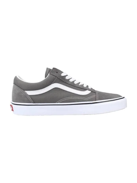 VANS Rövid szárú sportcipők sötétszürke / fehér szürke