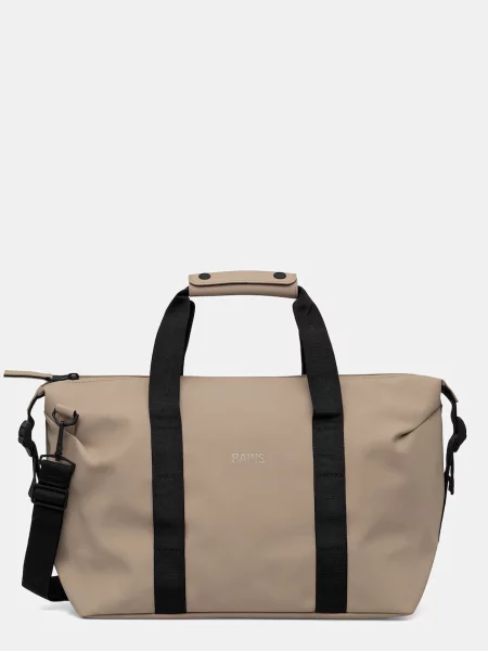 Rains táska Hilo Weekend Bag Small bézs