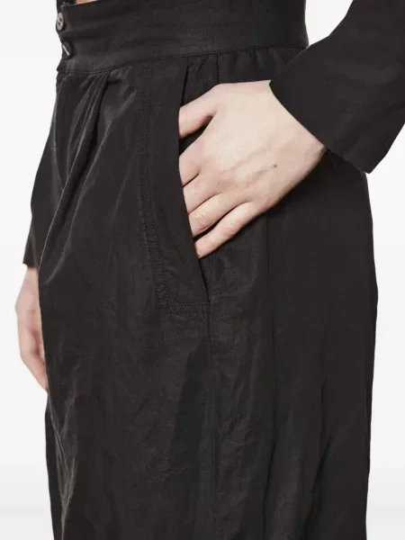 Pantaloni Thom Krom plisate negru