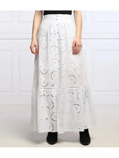 GUESS Fustă SMERALDA alb