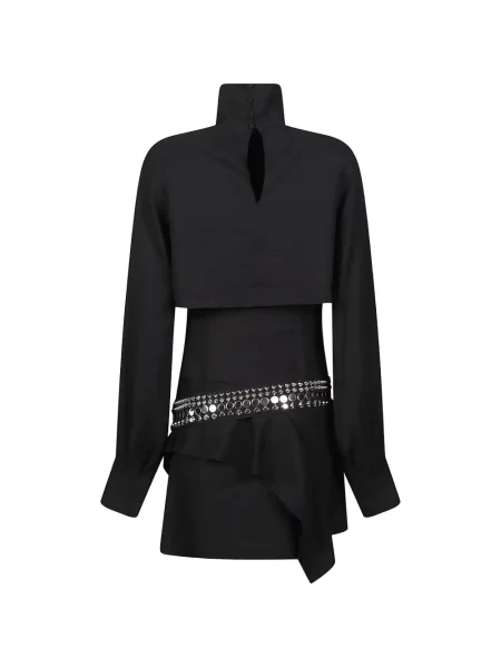 Rochie midi Iro cu tepi negru
