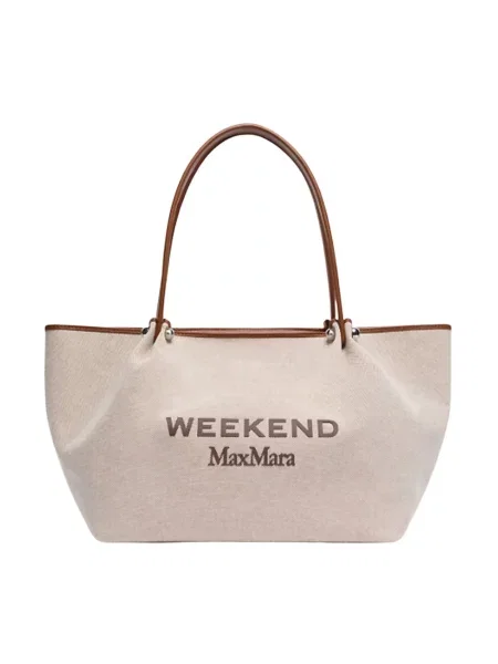 Torebka Weekend Max Mara beżowa