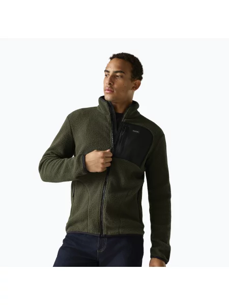 Hanorac din fleece Regatta din fleece negru