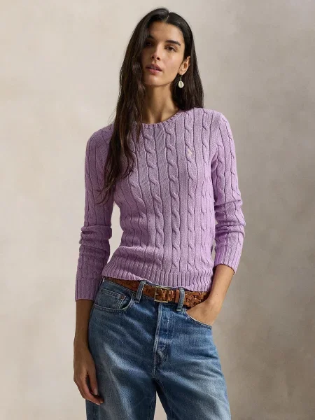 Polo Ralph Lauren Pulover mov lavandă violet