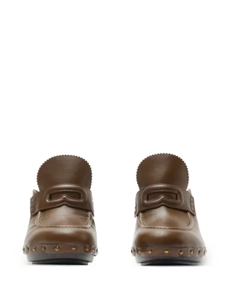 Papuci tip mules Burberry maro