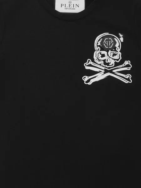 Koszulka dziecięca Philipp Plein czarna