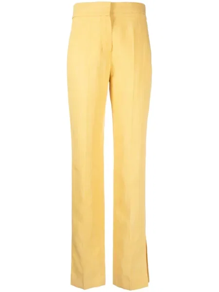 Pantaloni Jacquemus galben
