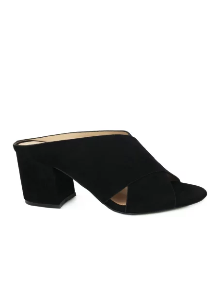 Klapki Steve Madden skórzane czarne