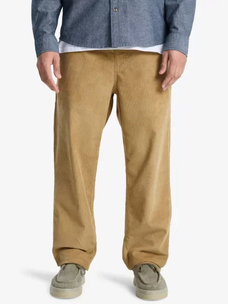 QUIKSILVER Športne hlače Taxer kamela