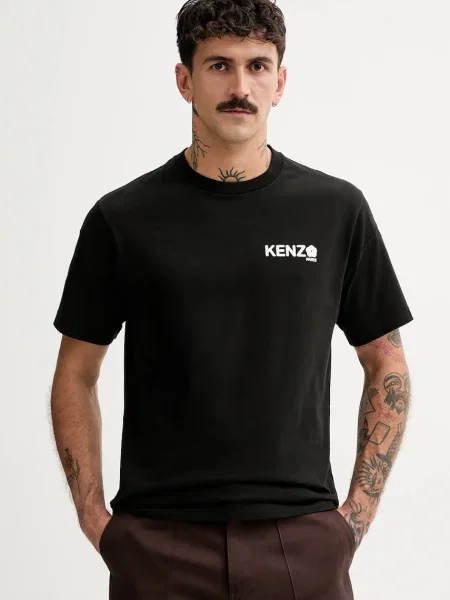 Тениска Kenzo Boke Flower черно