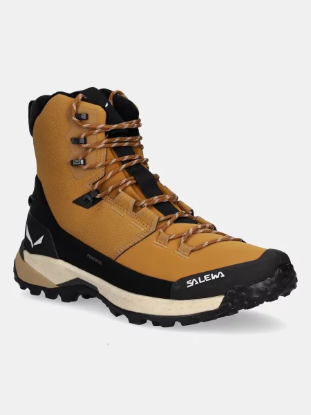 Обувки Salewa Puez Winter Mid PTX кафяво