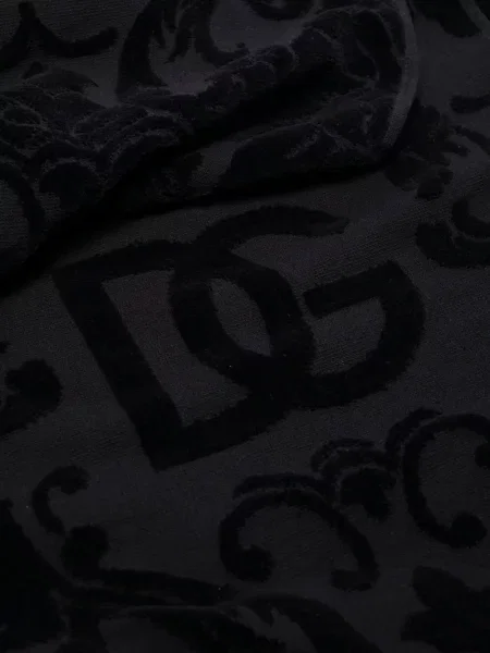 Žakardinis chalatas Dolce & Gabbana juoda