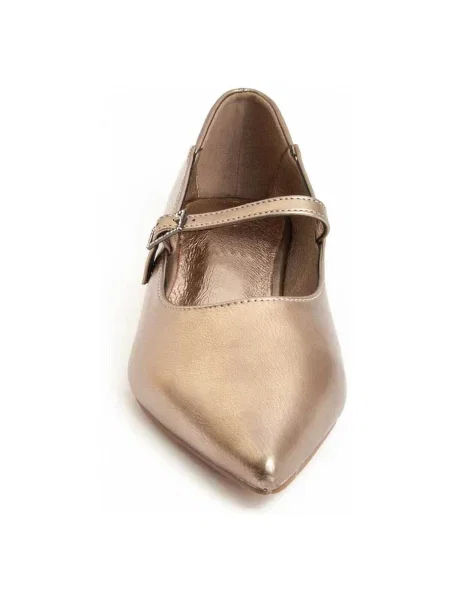 Pantofi Montevita auriu