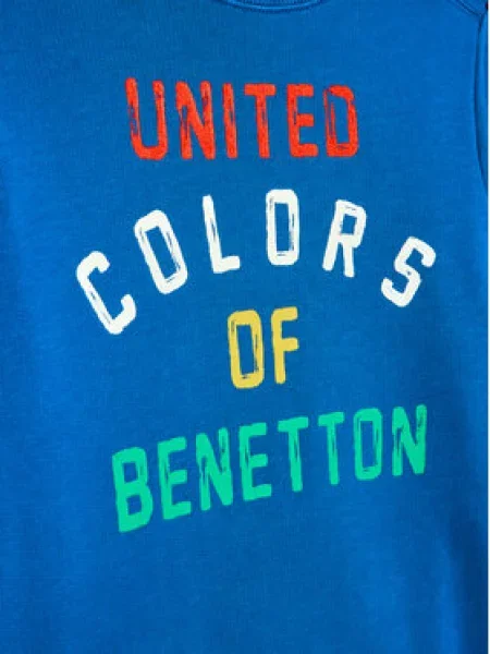 Mikina United Colors Of Benetton modrá