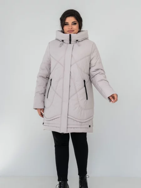 Зимова куртка All Posa білий