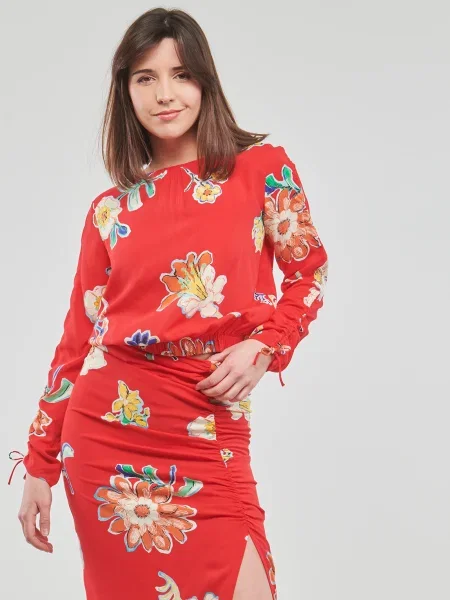 Ruha Desigual piros