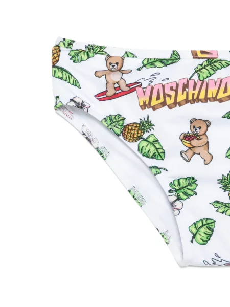 Bikini dziecięce Moschino białe