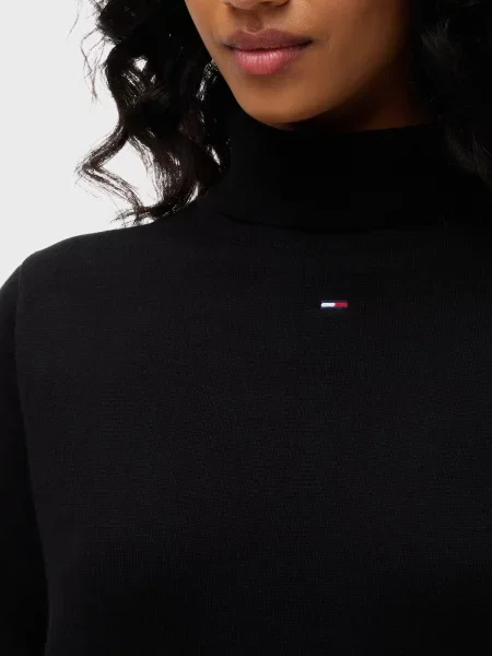 Джинсовое платье Tommy Jeans черное