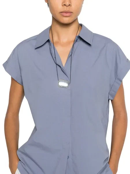 Top Matteau albastru