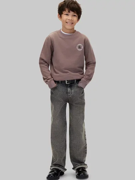 Суитчър Calvin Klein Jeans кафяво
