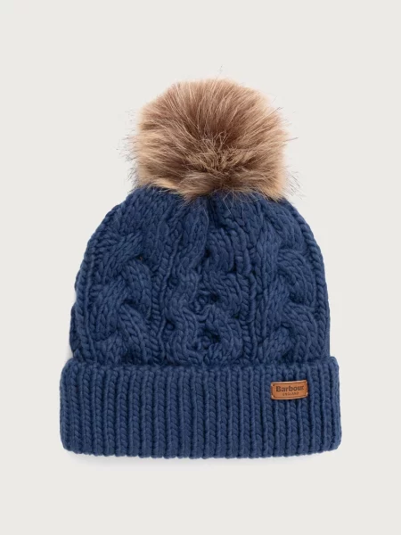 Barbour căciulă cu pompon pentru femei