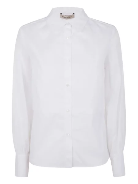 Kołnierzykowy koszula Gentry Portofino klasyczna biała