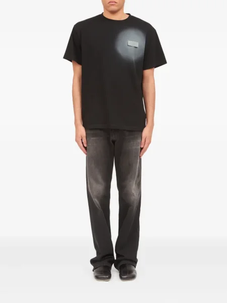 Тениска Mm6 Maison Margiela черно