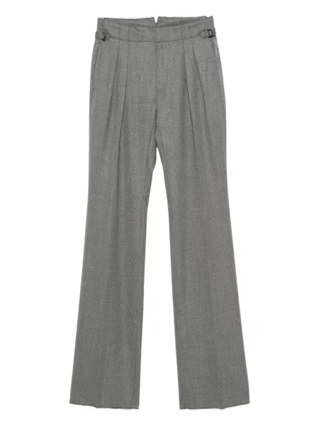 Pantaloni Tom Ford de lână gri